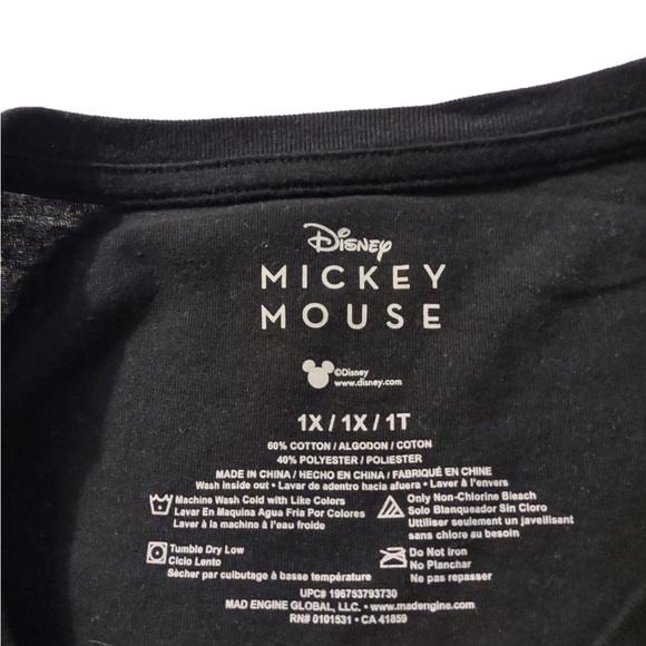 Vintage Disney’s Mickey & Friends Short sleeve t-shirt 1X - Picture 6 of 7